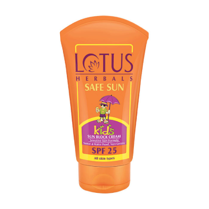 Lotus Herbals Sun Screen Cream Kids Sun Block Spf 25